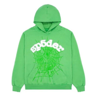 Green Sp5der Hoodie